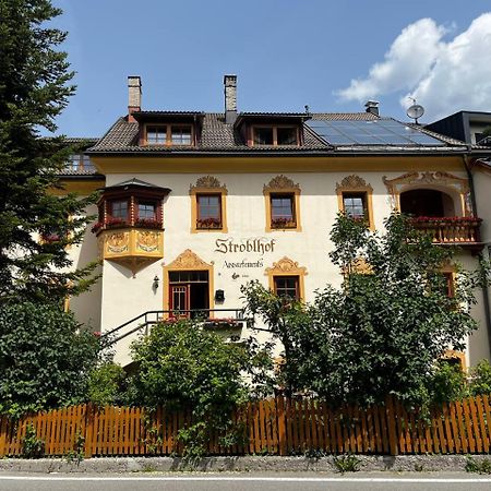 Stroblhof Toblach-Dobbiaco Eksteriør billede