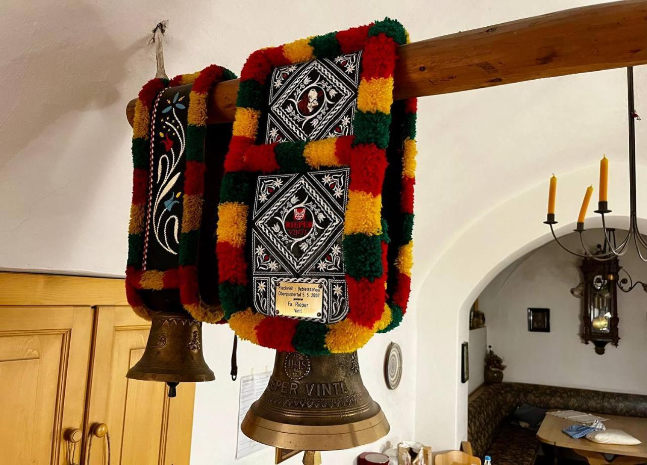 Stroblhof Toblach-Dobbiaco Eksteriør billede