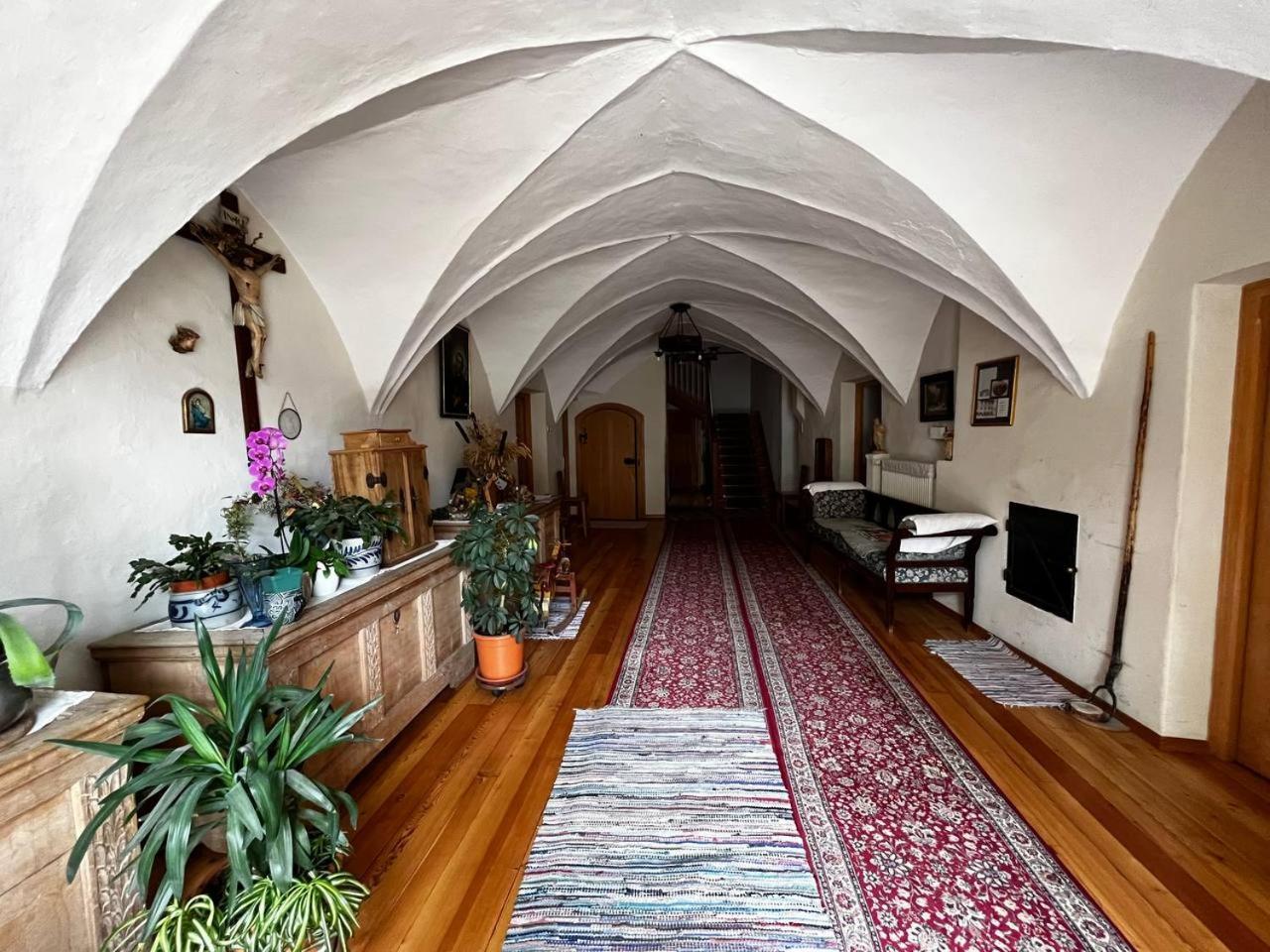 Stroblhof Toblach-Dobbiaco Eksteriør billede